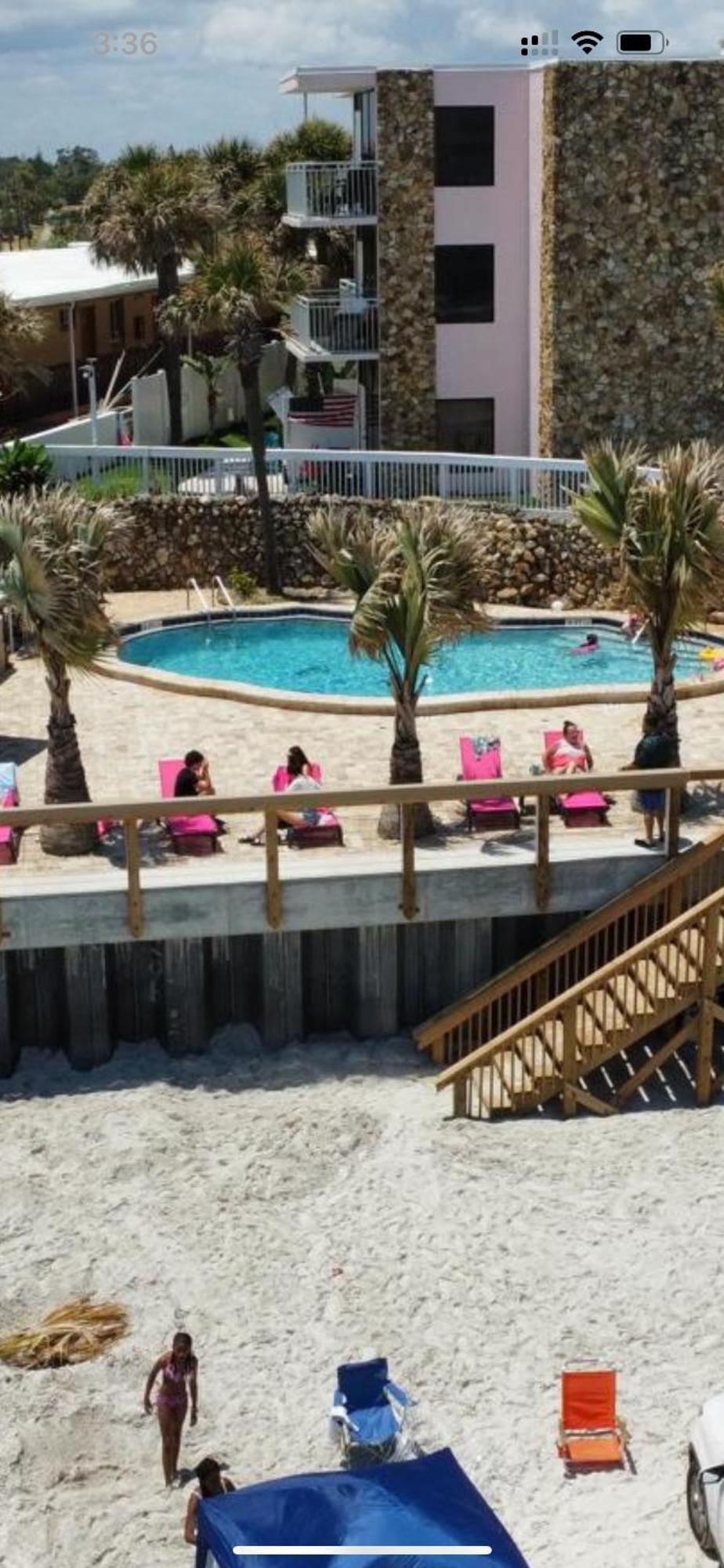 Flamingo Inn Beachfront - デイトナ・ビーチ エクステリア 写真